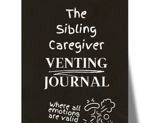 sibling caregiver venting journal by alicia buckley
